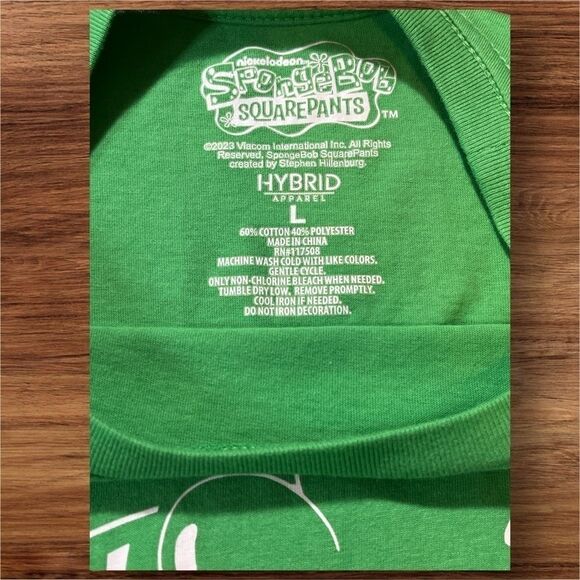 MEN'S PATRICK STARFISH ST. PATRICK'S DAY T-SHIRT SZ LARGE - Picture 3 of 3